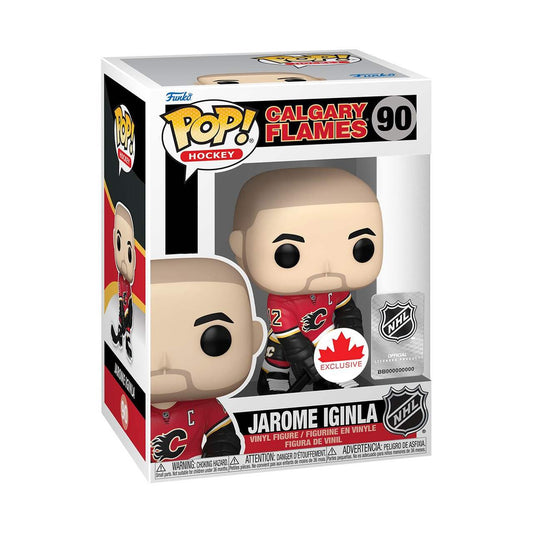 NHL: Calgary - Jarome Iginla (Home) US Exclusive Pop! Vinyl [RS]