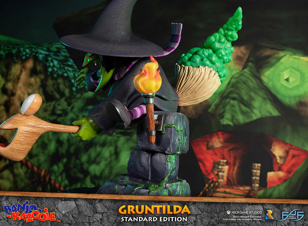 Banjo-Kazooie - Gruntilda Statue