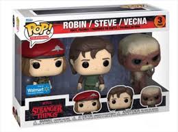 Stranger Things - Robin, Steve & Vecna US Exclusive Pop! 3-Pack [RS]