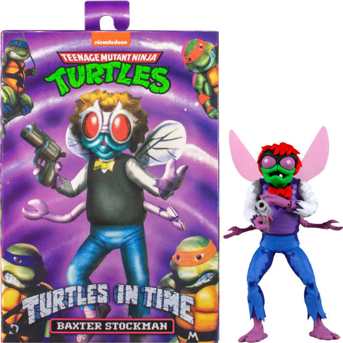 TMNT BAXTER STOCKMAN TURTLES IN TIME 7″ ACTION FIGURE