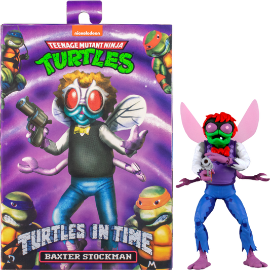 TMNT BAXTER STOCKMAN TURTLES IN TIME 7″ ACTION FIGURE