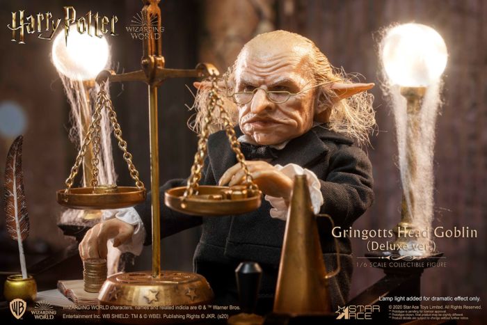 Harry Potter - Gringott's Head Goblin Deluxe Action Figure